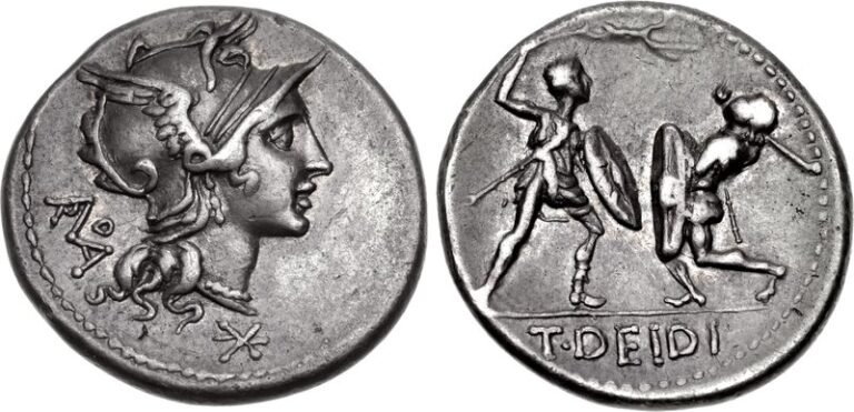 T. Didius. 113-112 BC. AR Denarius