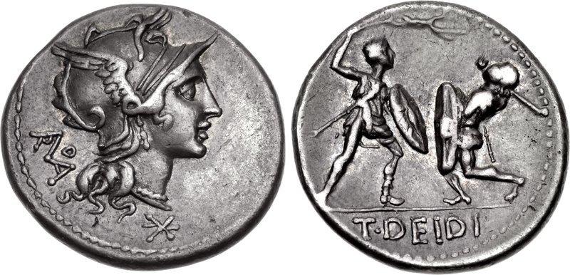 T. Didius. 113-112 BC. AR Denarius